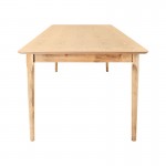 Mesa de comedor madeira rectangular 180